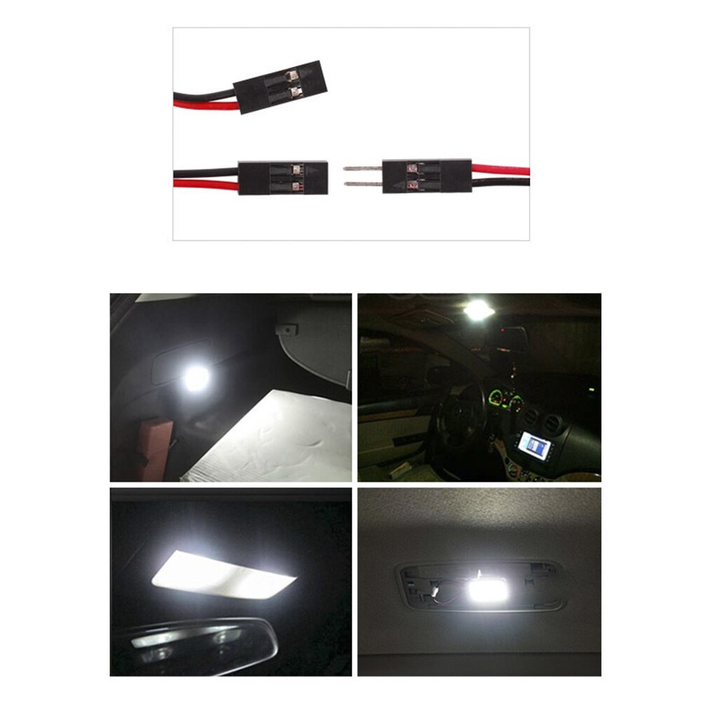 Panel de led de alta potencia para el interior del coche iluminar todo el coche con luz blanca y fuerte mejora la iluminación del interior o el habitaculo 